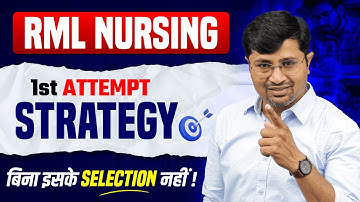RML Nursing officer recruitment 2025 | RML Nursing Officer Exam 3 Months Solid Plan