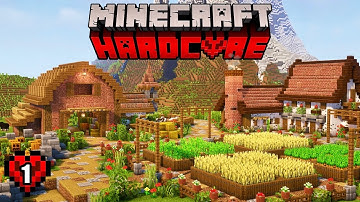 A COZY Start in Hardcore Minecraft - Let