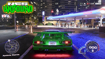 NFS Unbound Career Mode Circuit/Sprint Race Shopping Spree - Drive to a Meetup Cyrill Heights Part 4