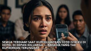 SEMUA TERDIAM! SAAT KUPERLIHATKAN FOTO ISTRIKU DI HOTEL DI DEPAN KELUARGA — RAHASIA YANG TAK KUPIKIR