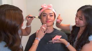 Sneaking Into the Girls Sleepover..