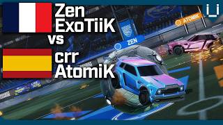 Zen   ExoTiiK vs Crr   AtomiK | France vs Spain | Rocket League 2v2