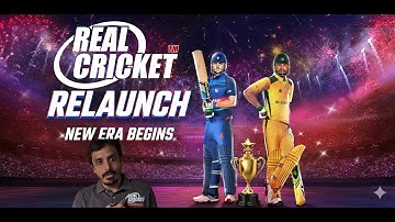 Real Cricket Relaunch Update Everything about - RC pass, New Events | Krafton First indian game