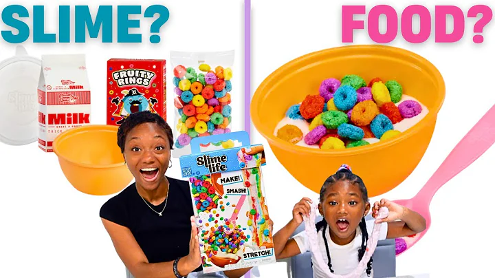 Testing Viral Food Slime Kit | Slime Reviews 