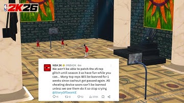 5x unlimited rep glitch 🔥 HUGE nba 2k26 shooting UPDATE! black plate glitch 😂