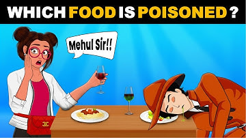 Detective IQ ( Case 2 ) - Who Poisoned the Food Critic? Detective Riddles