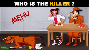 Detective IQ ( Case 2 ) - Who Poisoned the Food Critic? Detective Riddles