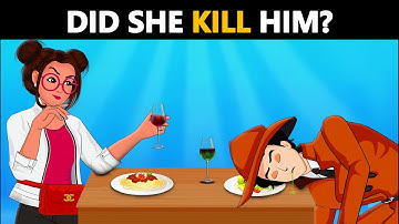 Detective IQ ( Case 2 ) - Who Poisoned the Food Critic? Detective Riddles