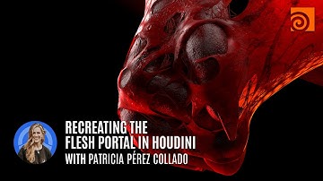 Tutorial: Recreating the Flesh Portal in Houdini with Patricia Pérez Collado ( Spanish )