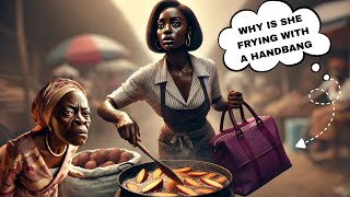 A Street seller pretends to be a Banker.....😱 #africanfolktalestories #africanstory  #viral