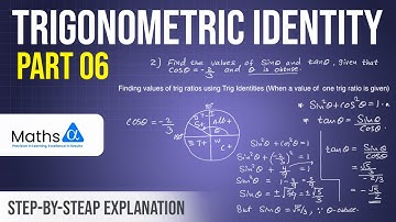 Trigonometric Identity - part 06 | Maths Alpha | Dharana Siriwarnage
