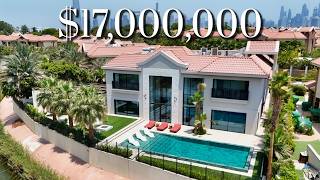 Inside the Most BEAUTIFULLY DESIGNED Lakeside MANSION - Jumeirah Islands, Dubai