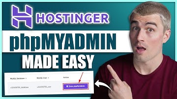 How to Access and Use phpMyAdmin in Hostinger hPanel (Full Tutorial)