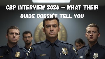 CBP Interview 2026 — What Their Guide DOESN’T Tell You