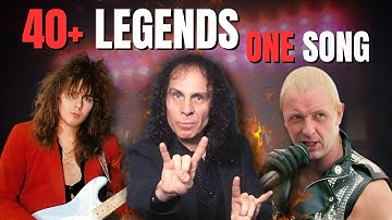 DIO, HALFORD, YNGWIE: The INSANE Charity Song Everyone Forgot