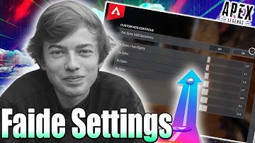 Faide Apex Legends Settings 2025 | Step-by-Step for Better Aim & Movement