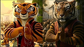Kung Fu Panda characters in real life part 1 |Kung fu panda characters Reimagined as in real life