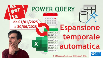 EXCEL - POWER QUERY: 📆 Generare date in un periodo di validità (inizio - fine) – guida passo a passo