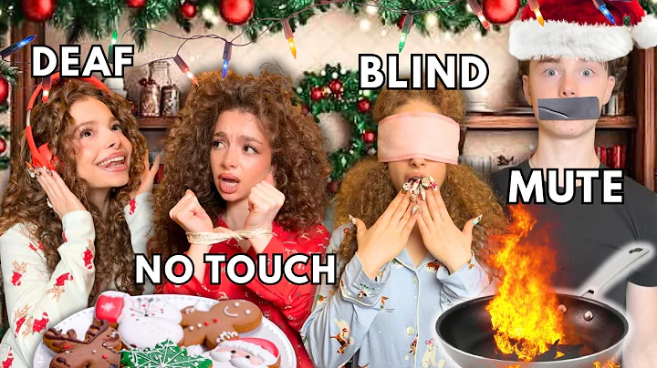 Kalogeras Sisters BLIND DEAF MUTE Christmas Baking!