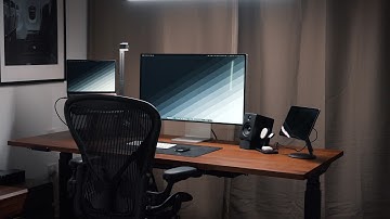 The *CLEANEST* desk setup I