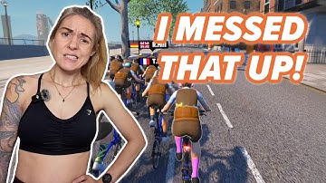 Zwift Racing MISTAKE at Brompton World Champs!