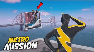 Metro Mission Glimpe & New Villian in Spider Fuser Game 🔥