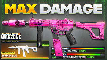 Meet the *NEW* BEST META SMG in WARZONE BO6! (Best SMG Class Build for Warzone 3)