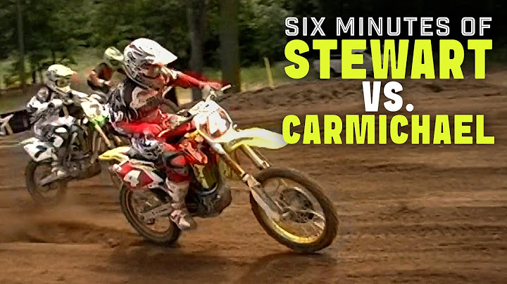 How Insanely FAST was Ricky Carmichael??