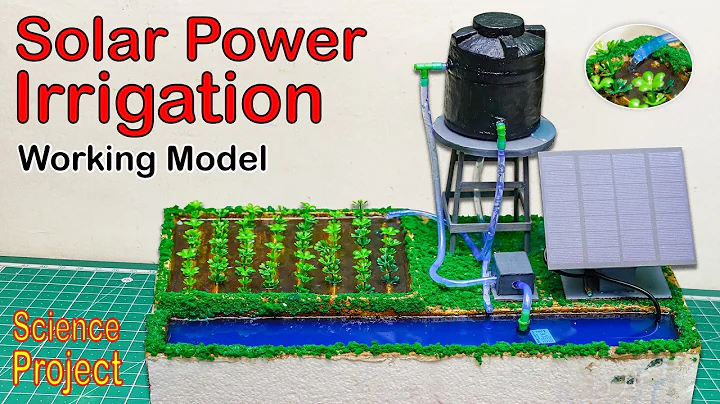 Drip irrigation working model idea for science project