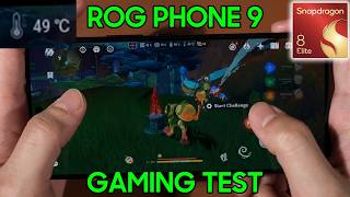 Gaming test - ROG Phone 9 with Snapdragon 8 Elite!