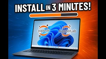 Install Jupyter Notebook & Lab on Windows 11 in 3 Minutes