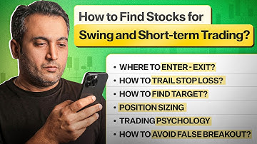 Swing & Short-Term Trading Q&A: Stock Selection, Entry-Exit, Targets & Risk Management