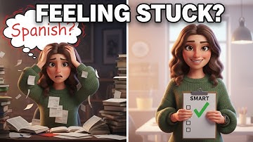 Feel Stuck & Overwhelmed? Learn English & The SMART Goal System (Listening Practice)