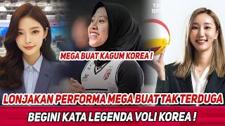 TAK DISANGKA❗Performa Megawati Mengundang Komentar Legenda Voli Korea🔥Begini Katanya....