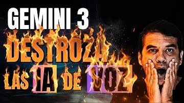 ¿El FIN de las IA de VOZ? Mira como GEMINI 3 reemplaza cualquier IA de VOZ en minutos y GRATIS
