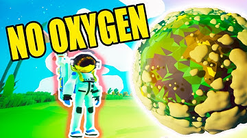 I Was LEFT FOR DEAD On The HARDEST Planet in Astroneer... (OXYGEN GONE!)