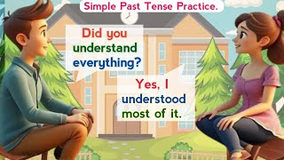 Simple Past Tense | English Speaking Practice for beginners | Learn English.