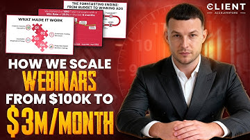 How To Scale Your Webinar To $1 Million+ A Month Through Creative Testing