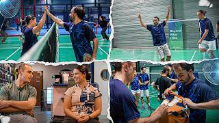 I challenge ALEX LANIER & MARGOT LAMBERT in Badminton (the new Yonex racket, ITW..)