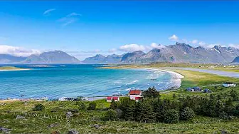 Lofoten Islands Scenic Drive 4K | Å - Sandbotnen Bay - Rystad [Remastered]