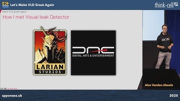 Lightning Talk: Let’s Make VLD Great Again - Alex Vanden Abeele - C++ on Sea 2025