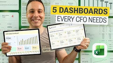 5 Excel Dashboards EVERY CFO Needs
