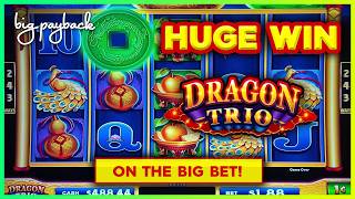 HUGE WIN! Dragon Trio Slot - IT FINALLY HAPPENED!