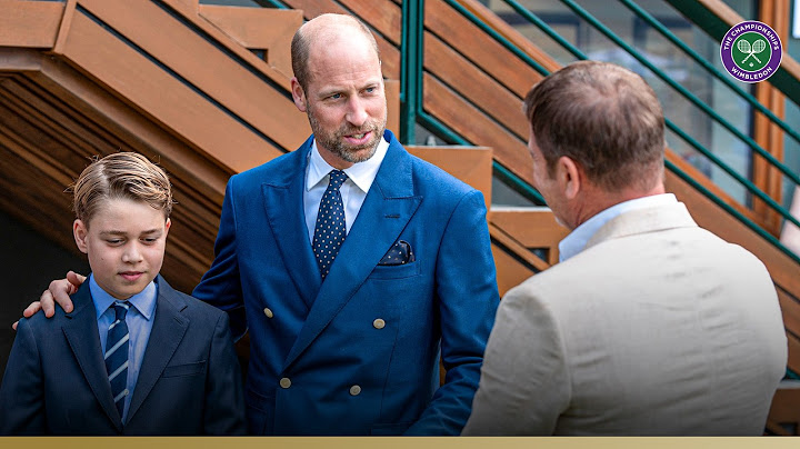 Their Royal Highnesses The Prince and Princess of Wales arrive at Wimbledon 2025