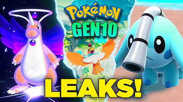 HUGE NEW Pokémon Gen 10 LEAKS AND REVEALS! BREAKING NEWS!!