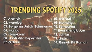 LAGU VIRAL TIKTOK 2025 || Top Best Trending Hits Spotify Indonesia 2025 🎶🎧|| Lagu Nyantai Cafe