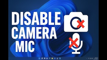 How To Disable Camera and Microphone Access on Windows 11