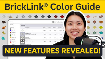 BrickLink® Color Guide New Features!