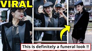 ITZY Yeji goes viral for her 'Funeral Look' at Dolce & Gabbana fashion show Milan Fashion Week Event