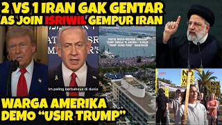 Warga Amerika Demo USIR TRUMP, Usai Bantu Isriwil Gempur Iran. War Kalah Ngadu Ke Papah.